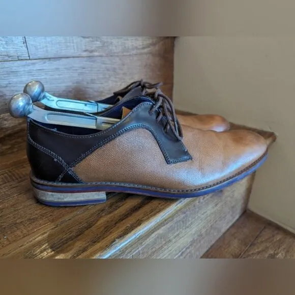 TED BAKER Men's Tan Fussel dress Shoes Sz 11