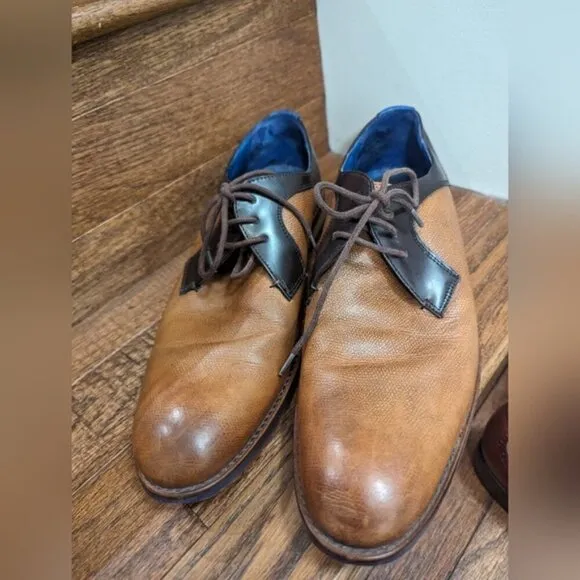 TED BAKER Men's Tan Fussel dress Shoes Sz 11