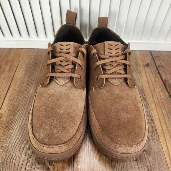 Teva Canyon Life Leather Mens Sz 9.5 Brown Suede Casual Lifestyle Sneakers Shoes
