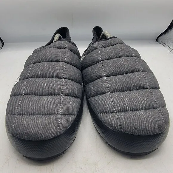 The North Face Thermoball Mens 12 Black Traction Mule V Lined Loafers Comfort