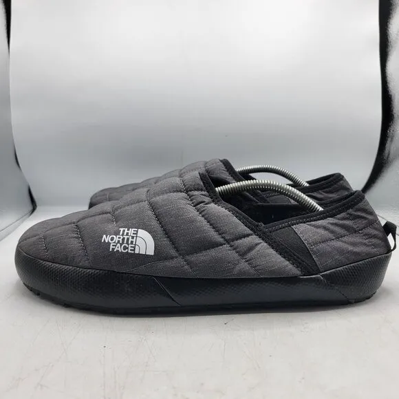 The North Face Thermoball Mens 12 Black Traction Mule V Lined Loafers Comfort