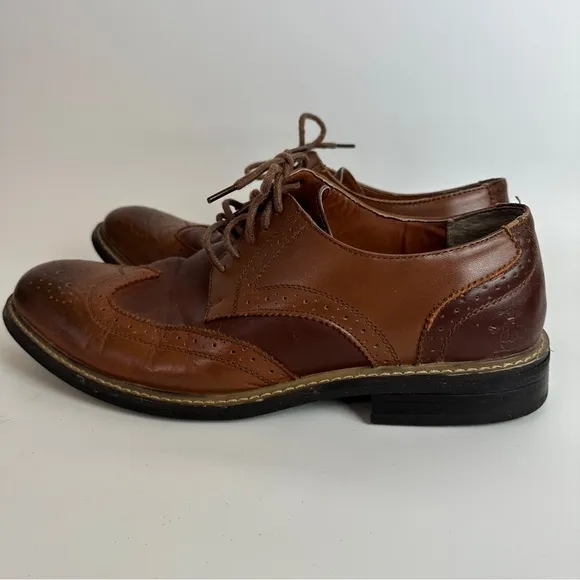 The Original Penguin by‎ Musingwear Brown Leather Dress Shoes Welton Mens 10.5