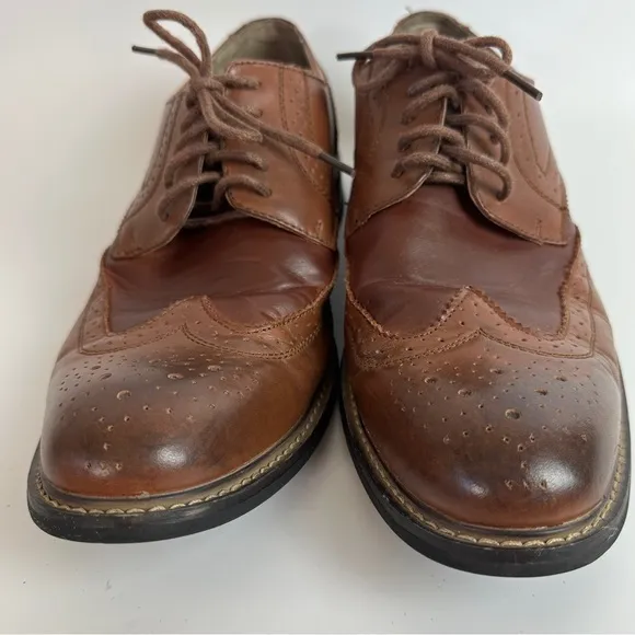 The Original Penguin by‎ Musingwear Brown Leather Dress Shoes Welton Mens 10.5