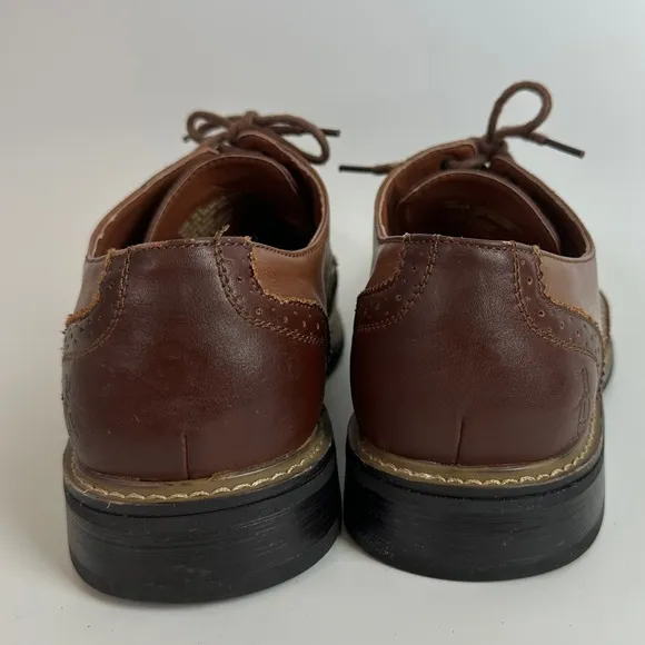 The Original Penguin by‎ Musingwear Brown Leather Dress Shoes Welton Mens 10.5