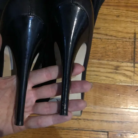 Thigh high boots Platform Napa genuine leather CL