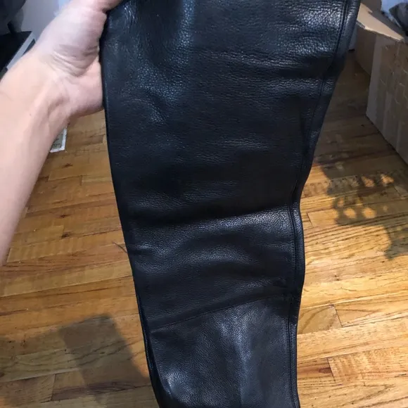 Thigh high boots Platform Napa genuine leather CL