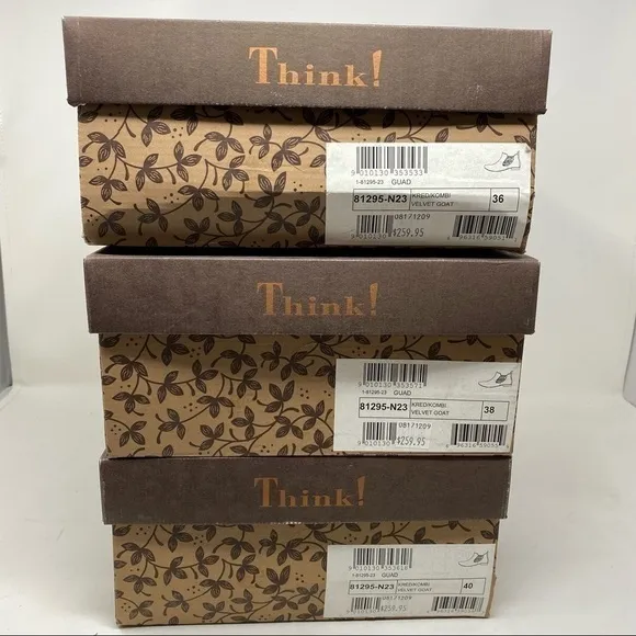 Think! Guad 81295-n23 Kred/Kombi velvet goat boots