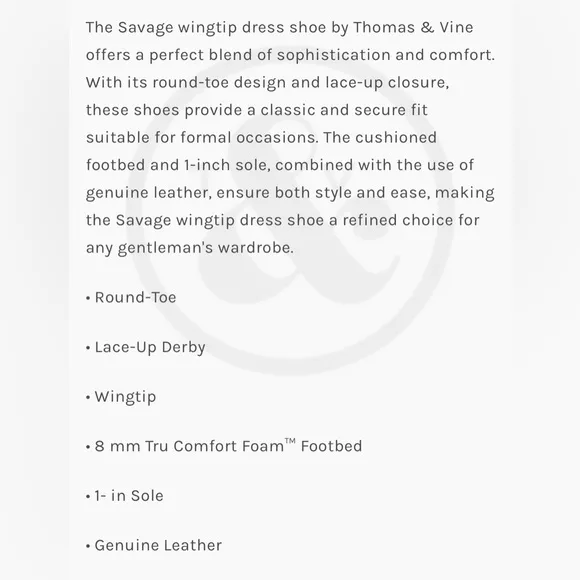Thomas &amp; Vine Savage Dress Shoes - size 12