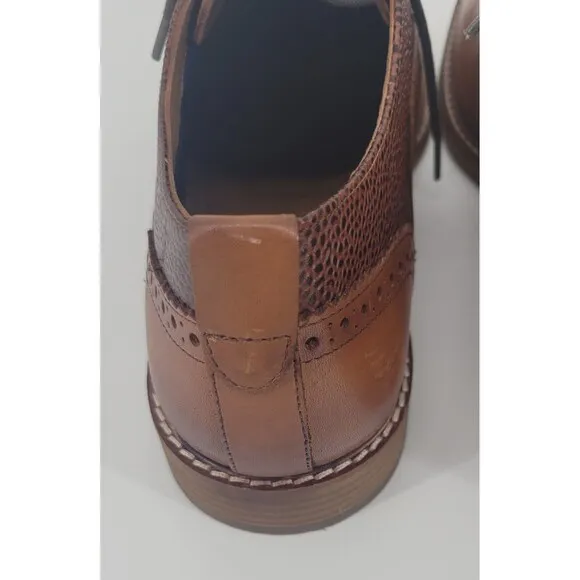Thomas and Vine Genuine Leather Dress Shoes Mens Size 10