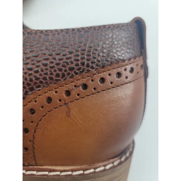 Thomas and Vine Genuine Leather Dress Shoes Mens Size 10