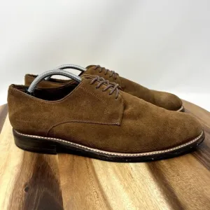 Thursday Boot Company Statesman Men’s 10.5 Brown Tan Suede Derby Dress Shoes
