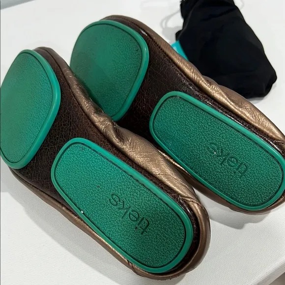 Tieks Bronze Ballet Flats