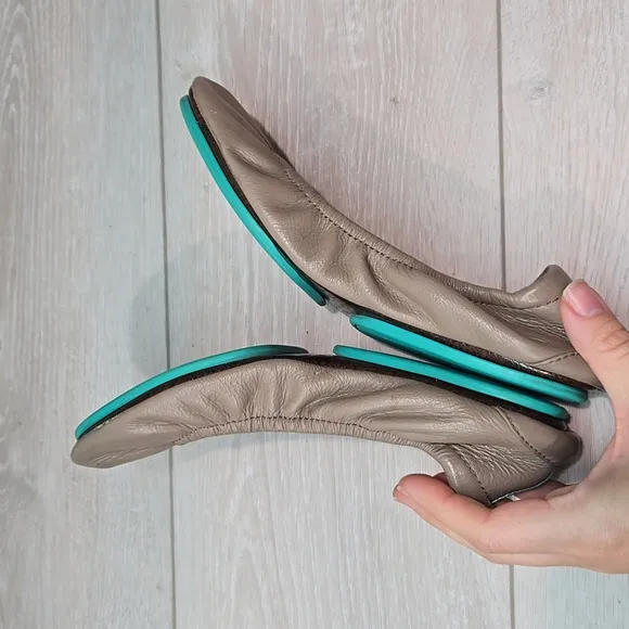 Tieks By Gavrieli Women Leather Ballet Flats Slide Shoes Sz 6