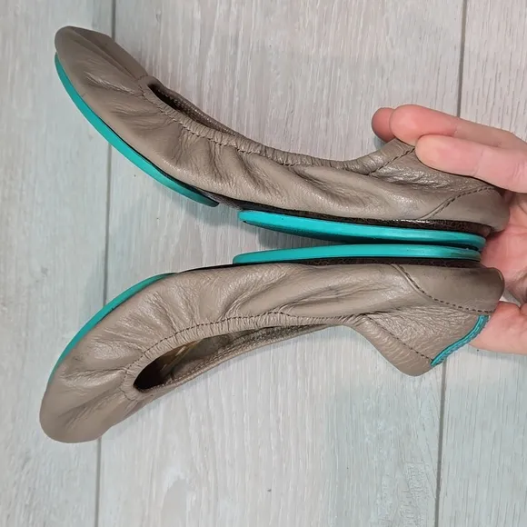 Tieks By Gavrieli Women Leather Ballet Flats Slide Shoes Sz 6