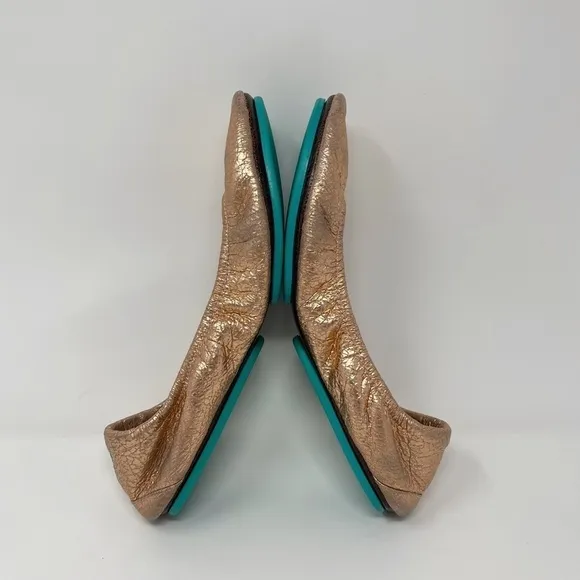 Tieks Rose Gold Glam Flats
