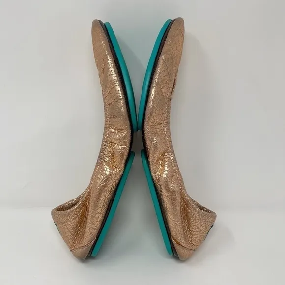 Tieks Rose Gold Glam Flats
