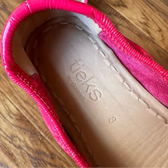 Tieks Women's Red Ballet Flats Size 8