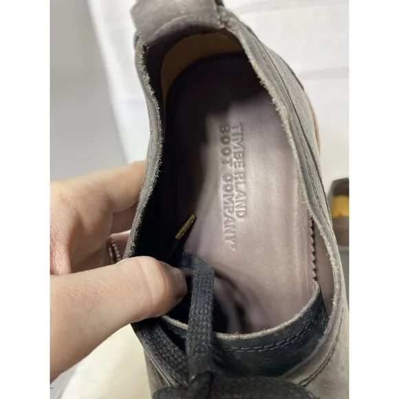 Timberland Bardstown A19VK Plain Toe Black Leather Casual Men's 11 Oxfords Shoes