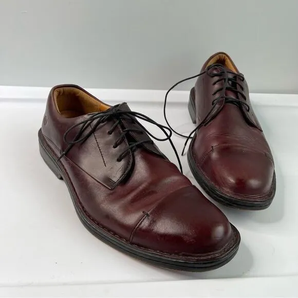 Timberland brown cap toe oxford shoes size 10.5