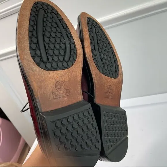 Timberland brown cap toe oxford shoes size 10.5