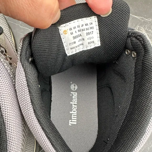 Timberland Euro Hiker Jacquard Boots 6.5