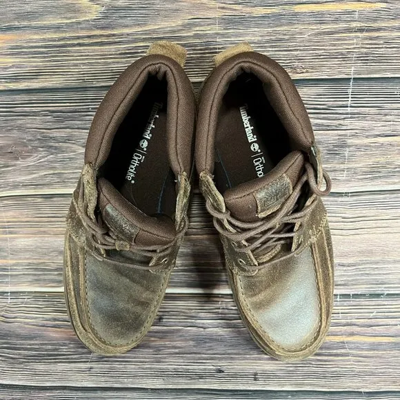 Timberland Men's Ortholite Brown‎ Lace Up Casual Boots