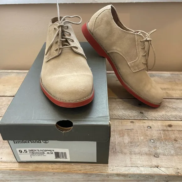 Timberland Men's Stormbucks Suede Oxford Shoes