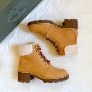 Timberland Wheat Kinsley Waterproof Mid Hiker Boot