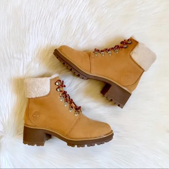 Timberland Wheat Kinsley Waterproof Mid Hiker Boot