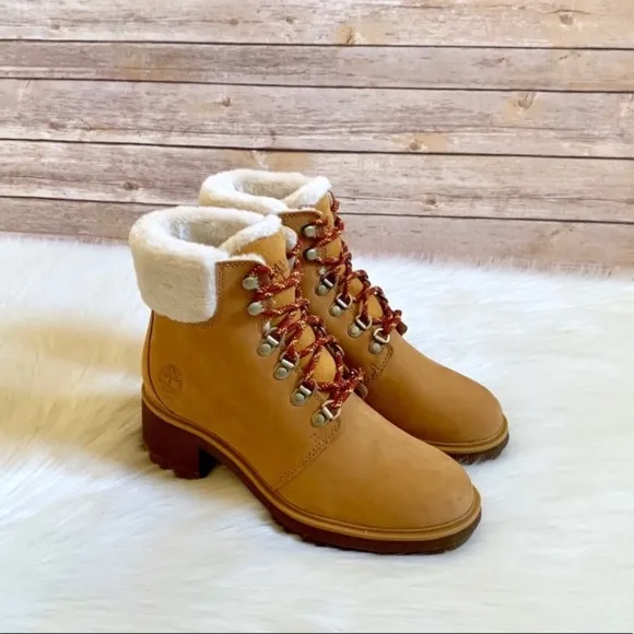 Timberland Wheat Kinsley Waterproof Mid Hiker Boot