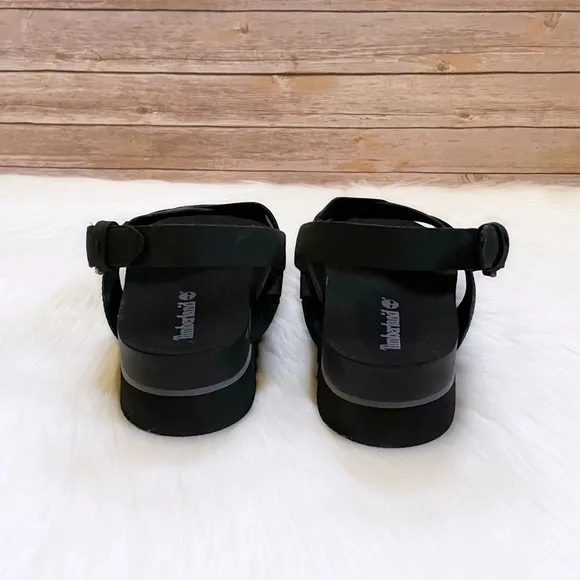 Timberland Women’s Santa Monica Sunrise Black Sandals