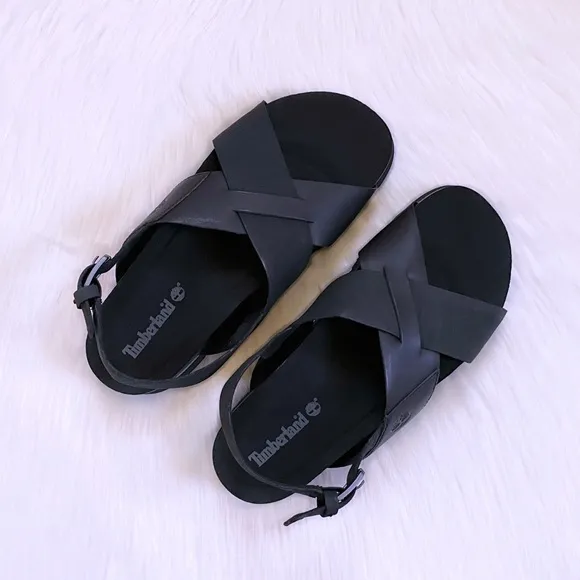 Timberland Women’s Santa Monica Sunrise Black Sandals