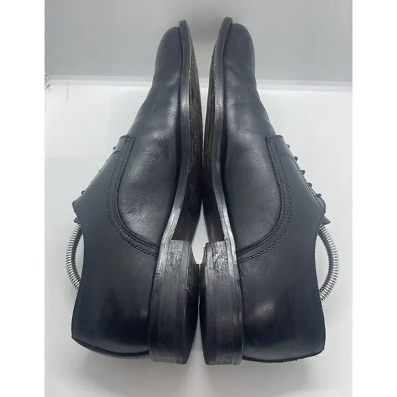 To Boot New York Adam Derrick Leather Oxford Sz 9.5 Dress Shoes Made In Italy