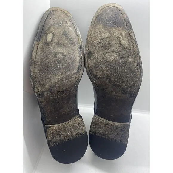 To Boot New York Adam Derrick Leather Oxford Sz 9.5 Dress Shoes Made In Italy