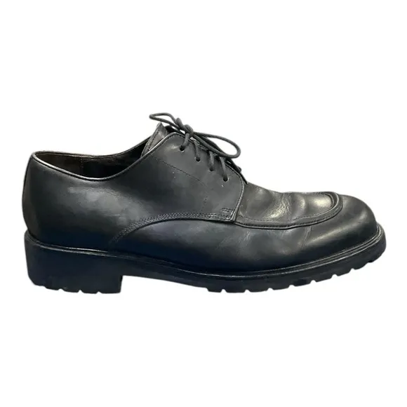 To Boot New York Baron 3071 Black Leather Oxford Dress Shoes Lace up Men's 10 US