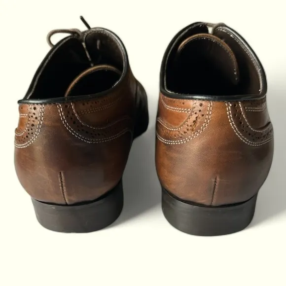 To Boot New York David Leather Lace Up Dress Shoes Size 11