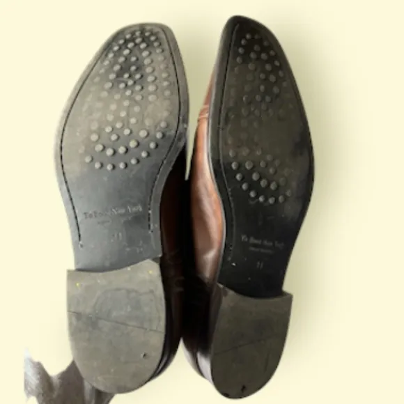 To Boot New York David Leather Lace Up Dress Shoes Size 11