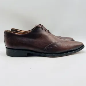 To Boot New York Mens 11.5 Brown Leather Oxford Dress Casual Lace Up Shoes
