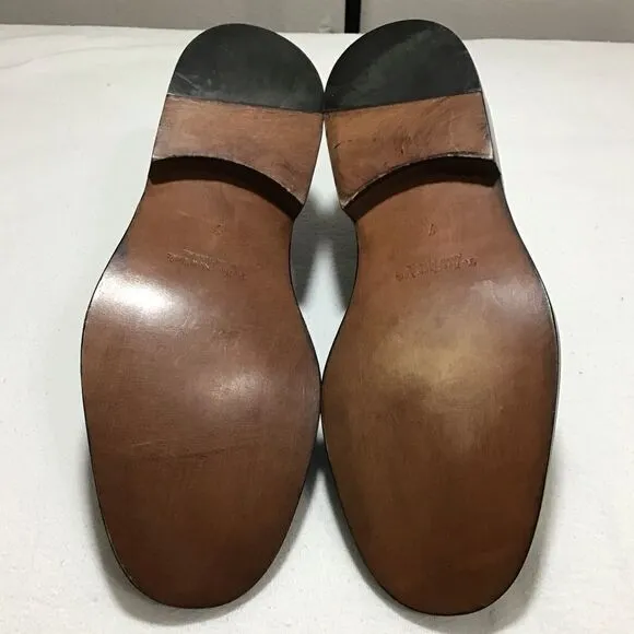 To Boot New York Adam Derrick Italy Black Leather Derby Lace Up Shoes Size 7