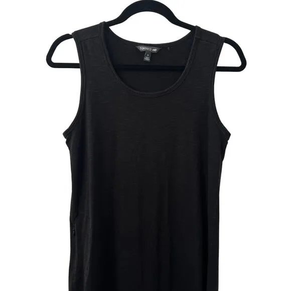 Toad&amp;Co Samba Paseo Midi Dress in Black Size M