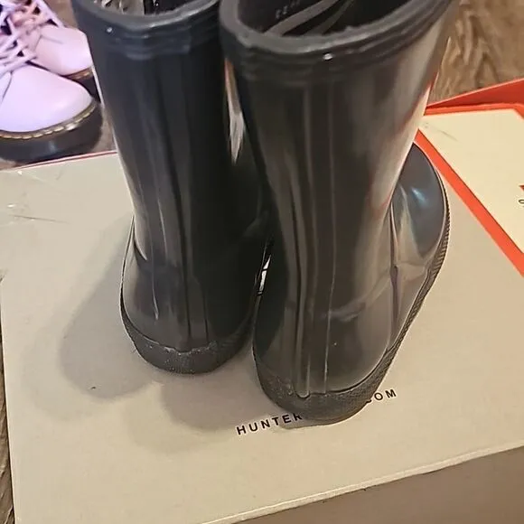 Toddler hunter boots black/grey