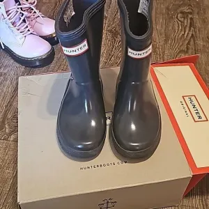 Toddler hunter boots black/grey