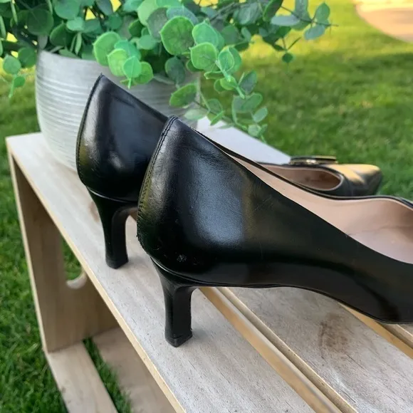 TOD’S Black Leather Shoes with Buckle | Size 38 EU / 7.5 - 8 US