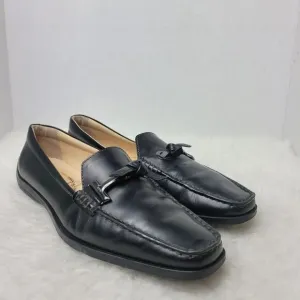 Tod's T Timeless Leather Women's Penny Loafer Slip On Driving Shoes Size 7
