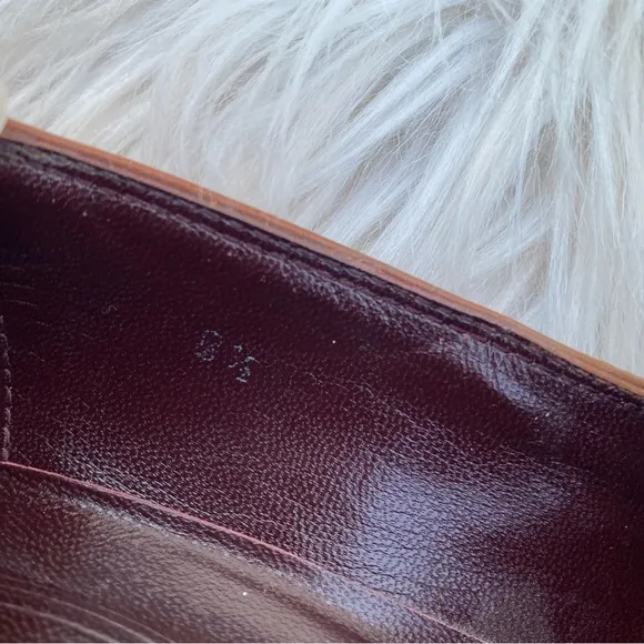 Tod's Vintage Tassle Italian Block Heel Shoes 8.5