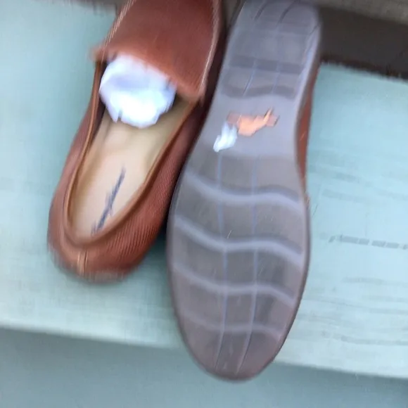 Tommy Bahama Loafers  Brown Leather Pre-Owned