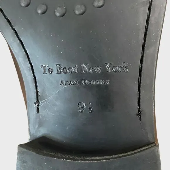 Too Boot New York Adam Derrick David Calf Leather Derby Dress Shoes Size 9.5