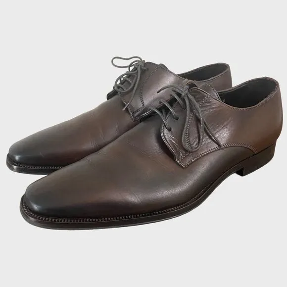 Too Boot New York Adam Derrick David Calf Leather Derby Dress Shoes Size 9.5