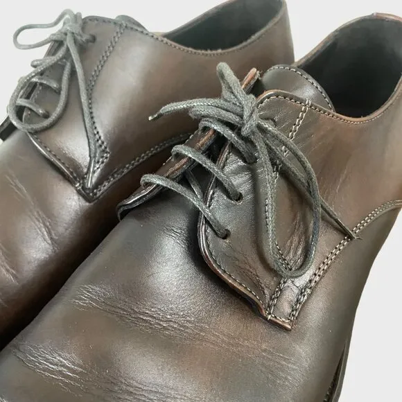 Too Boot New York Adam Derrick David Calf Leather Derby Dress Shoes Size 9.5