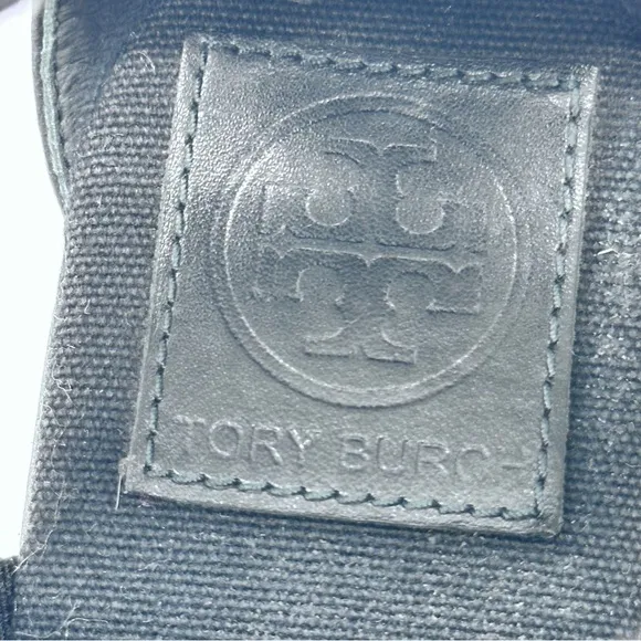 Tory Burch Adonis Espadrille Platform Wedge Sandals. Size 10.